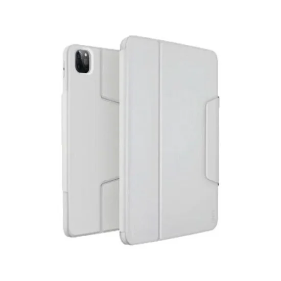 Uniq rovus magnetic 360 rotating detachable case for ipad pro 11 (2022/21) | air 10.9 (2022/20) - grey
